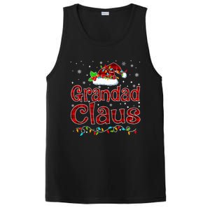 Grandad Claus Christmas Pajama Matching Family Xmas Lights Gift PosiCharge Competitor Tank