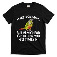 Green Cheek Conure Parrot Bird Conure T-Shirt