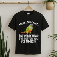 Green Cheek Conure Parrot Bird Conure T-Shirt