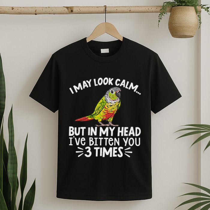 Green Cheek Conure Parrot Bird Conure T-Shirt
