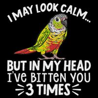 Green Cheek Conure Parrot Bird Conure T-Shirt