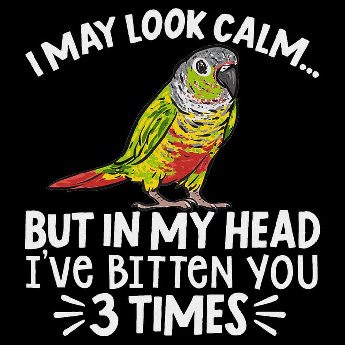 Green Cheek Conure Parrot Bird Conure T-Shirt
