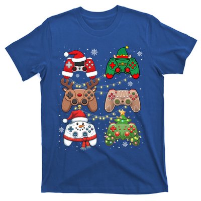 Game Controller Christmas Santa Hat Gaming Xmas Outfits Great Gift T-Shirt