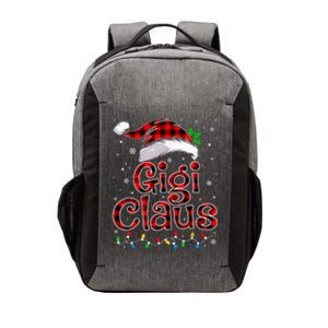 Gigi Claus Christmas Lights Pajama Family Matching Vector Backpack