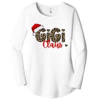 Gigi Claus Christmas Women's Perfect Tri Tunic Long Sleeve Shirt