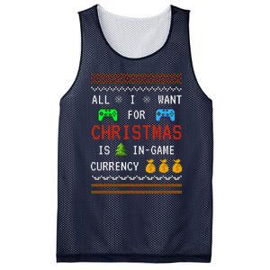 Game Currency Christmas Holiday Video Game Funny Mesh Reversible Basketball Jersey Tank