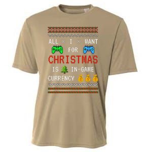 Game Currency Christmas Holiday Video Game Funny Cooling Performance Crew T-Shirt