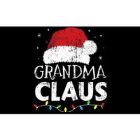 Grandma claus christmas lights matching family xmas pajama Bumper Sticker