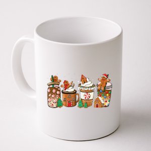 Gingerbread Cookie Christmas Coffee Cups Latte Drink Outfit Coffee Mug