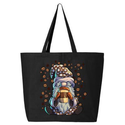 Gnome Coffee  Café Coffeine Barista Gnome Lover Coffee 25L Jumbo Tote