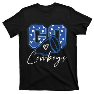 Go Cheer Cowboys Design Gift T-Shirt