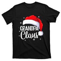 Grandpa Claus Christmas Family Pajama Santa Hat Dad Xmas T-Shirt