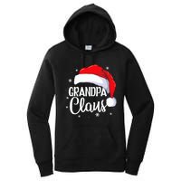 Grandpa Claus Christmas Family Pajama Santa Hat Dad Xmas Women's Pullover Hoodie