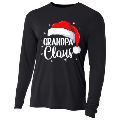 Grandpa Claus Christmas Family Pajama Santa Hat Dad Xmas Cooling Performance Long Sleeve Crew