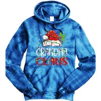 Grandma Claus Christmas Santa Matching Family Xmas Pajamas Tie Dye Hoodie