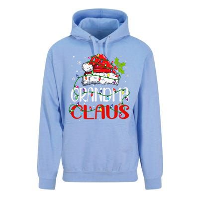 Grandma Claus Christmas Santa Matching Family Xmas Pajamas Unisex Surf Hoodie