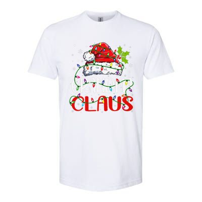 Grandma Claus Christmas Santa Matching Family Xmas Pajamas Softstyle CVC T-Shirt