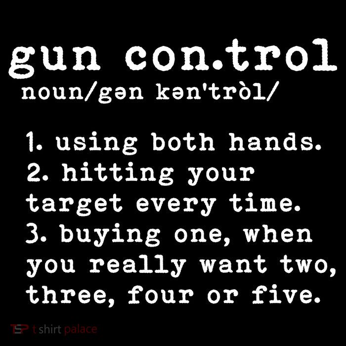 Gun Control Definition Funny Gun Owner Saying 2nd Amendment City Backpack