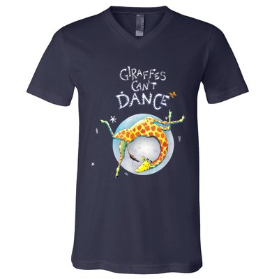 Giraffes Can't Dance V-Neck T-Shirt