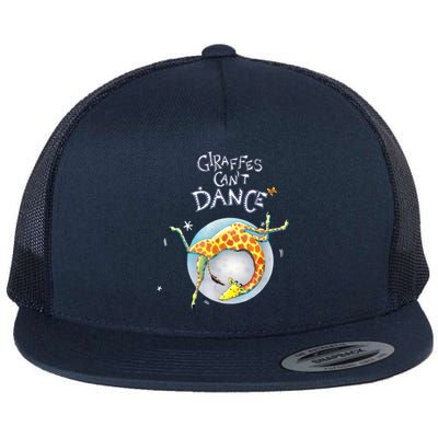 Giraffes Can't Dance Flat Bill Trucker Hat