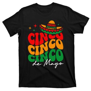 Groovy Cinco De Mayo Mexican Fiesta 5 De Mayo T-Shirt