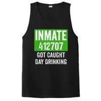 Got Caught Day Drinking Inmate St Patricks Day PosiCharge Competitor Tank