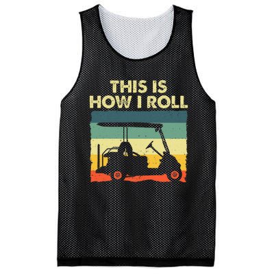 Golf Cart Design Golfer Golf Lover Mesh Reversible Basketball Jersey Tank