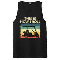 Golf Cart Design Golfer Golf Lover PosiCharge Competitor Tank