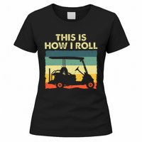 Golf Cart Design Golfer Golf Lover Women's T-Shirt