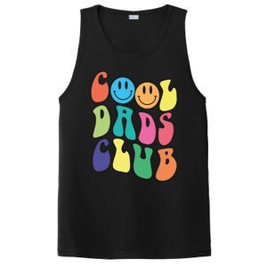 Groovy Cool Dads Club Funny Smile Colorful FatherS Day Cute Gift PosiCharge Competitor Tank