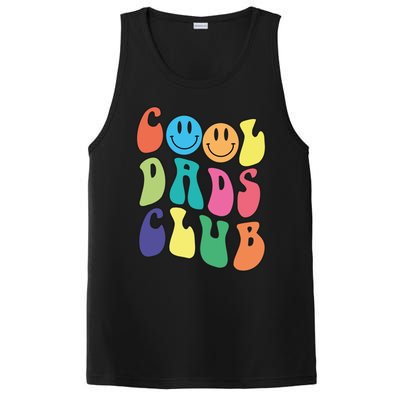 Groovy Cool Dads Club Funny Smile Colorful FatherS Day Cute Gift PosiCharge Competitor Tank