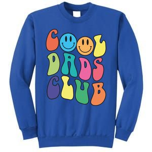 Groovy Cool Dads Club Funny Smile Colorful FatherS Day Cute Gift Sweatshirt