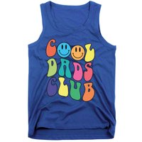 Groovy Cool Dads Club Funny Smile Colorful FatherS Day Cute Gift Tank Top