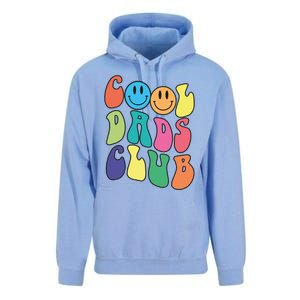 Groovy Cool Dads Club Funny Smile Colorful FatherS Day Cute Gift Unisex Surf Hoodie