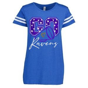 Go Cheer Design Gift Enza Ladies Jersey Football T-Shirt