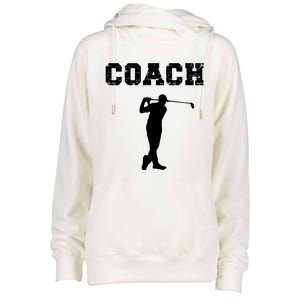 Golf Coach Design Golf Instructors / Golf Teachers Cool Gift Womens Funnel Neck Pullover Hood