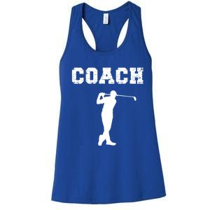 Golf Coach Design Golf Instructors / Golf Teachers Cool Gift Women's Racerback Tank