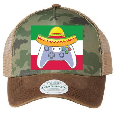 Gamer Cinco De Mayo T Legacy Tie Dye Trucker Hat