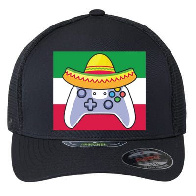 Gamer Cinco De Mayo T Flexfit Unipanel Trucker Cap