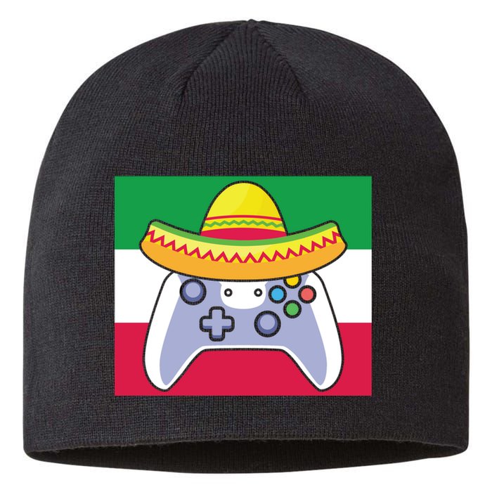 Gamer Cinco De Mayo T Sustainable Beanie