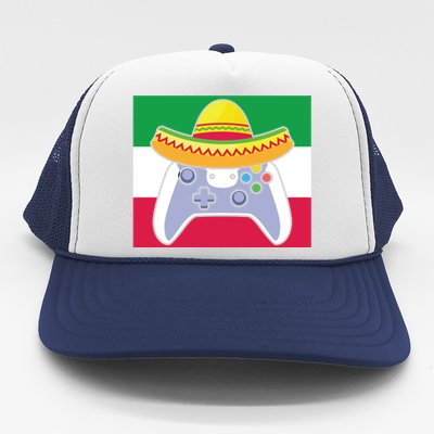 Gamer Cinco De Mayo T Trucker Hat