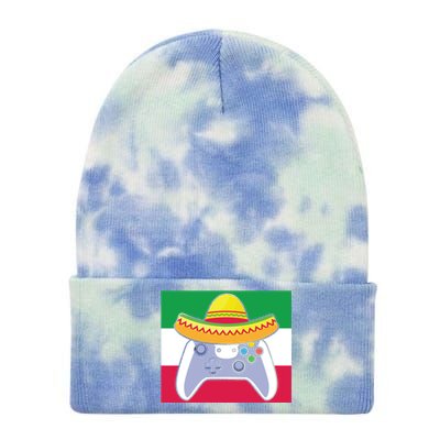 Gamer Cinco De Mayo T Tie Dye 12in Knit Beanie