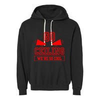 Go ceiling dad pun ceiling fan silly funny Garment-Dyed Fleece Hoodie