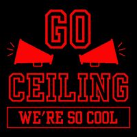 Go ceiling dad pun ceiling fan silly funny Cooling Performance Long Sleeve Crew