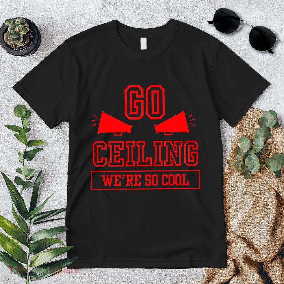 Go ceiling dad pun ceiling fan silly funny Premium T-Shirt