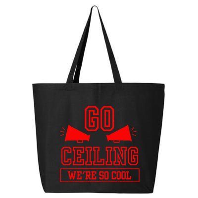 Go ceiling dad pun ceiling fan silly funny 25L Jumbo Tote