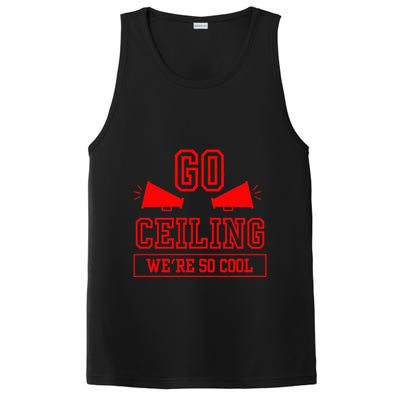 Go ceiling dad pun ceiling fan silly funny PosiCharge Competitor Tank