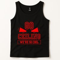 Go ceiling dad pun ceiling fan silly funny Tank Top