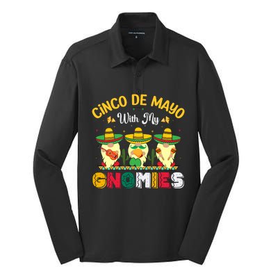 Gnomie Cinco De Mayo T Silk Touch Performance Long Sleeve Polo