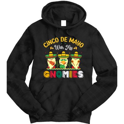 Gnomie Cinco De Mayo T Tie Dye Hoodie